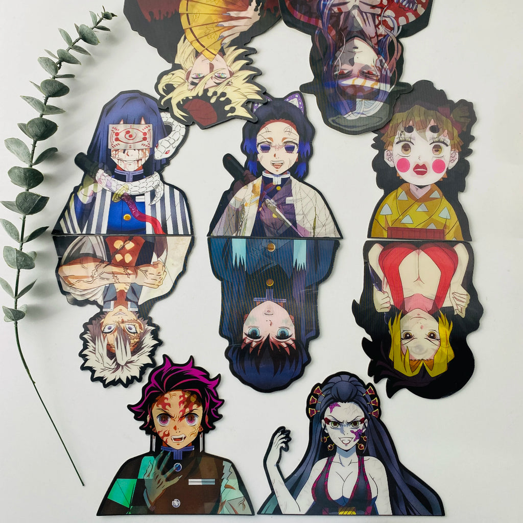 Anime 3D Motion Sticker  Magic Sticker Creative Car Sticker Notebook Luggage Decal