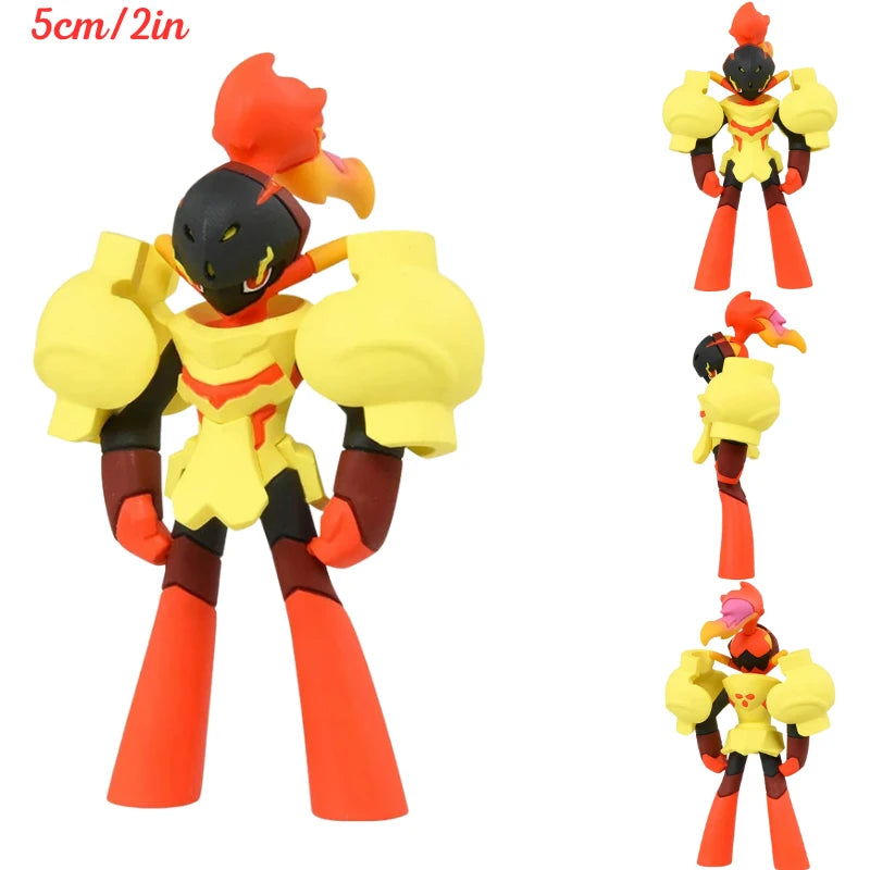 Pokemon Oringinal Psyduck Riolu Lucario Cinderace Armarouge Figure Toys Anime Tyranitar Dragapult Ceruledge Floragato Model Doll