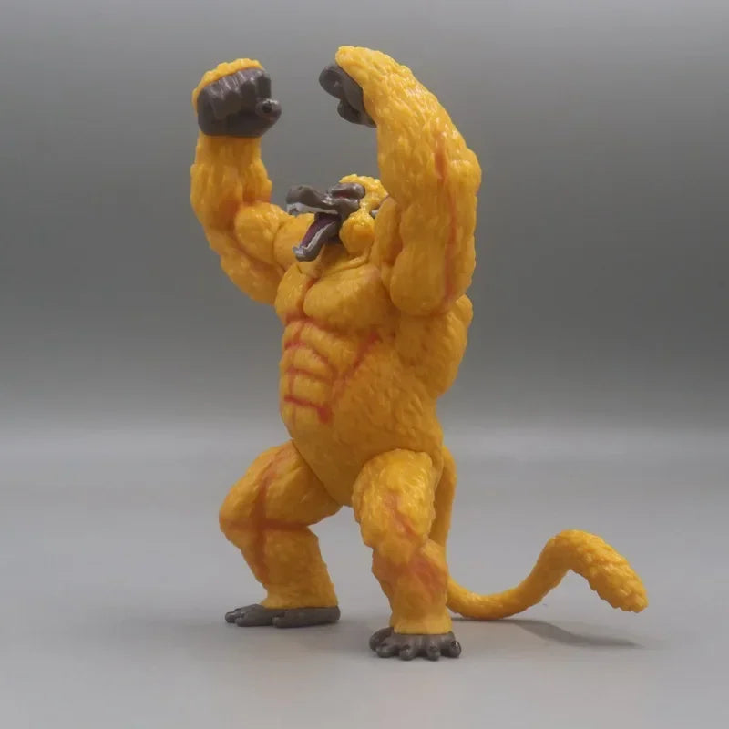 Anime Dragon Ball Super Saiyan Vegeta Goku golden Great Ape Gorilla Action Figure Collection Model car ornament Doll Toys gifts