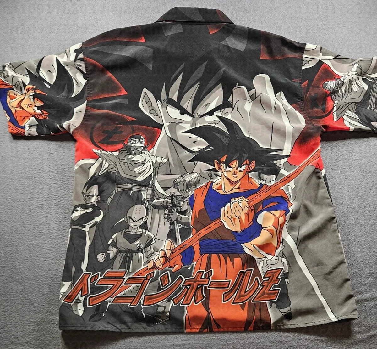2026 Dragon Ball Adult Polo T-Shirt Anime Character Son Goku Super Saiyan TShirt Boy Children's Clothes Summer T-Shirt Cosplay