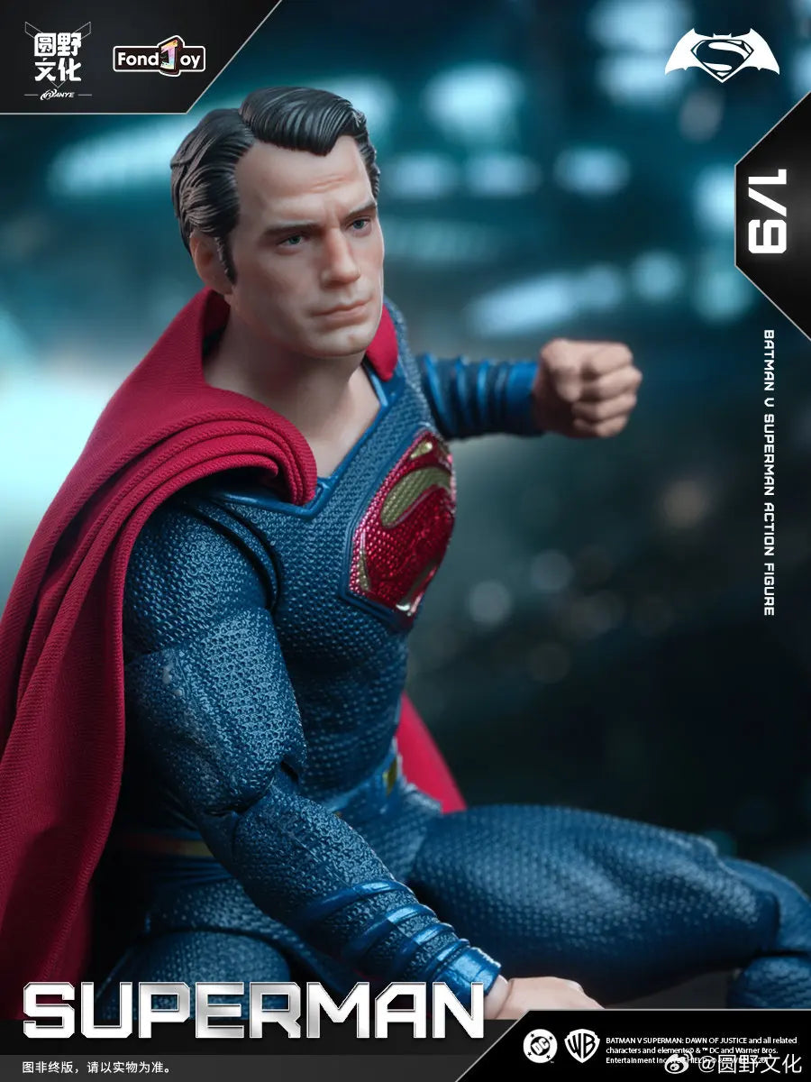 Original Fondjoy David Corenswet Superman Action Figure 1/9 New SupermanFigure PVC Joint Movable Collection Model Toys Gift
