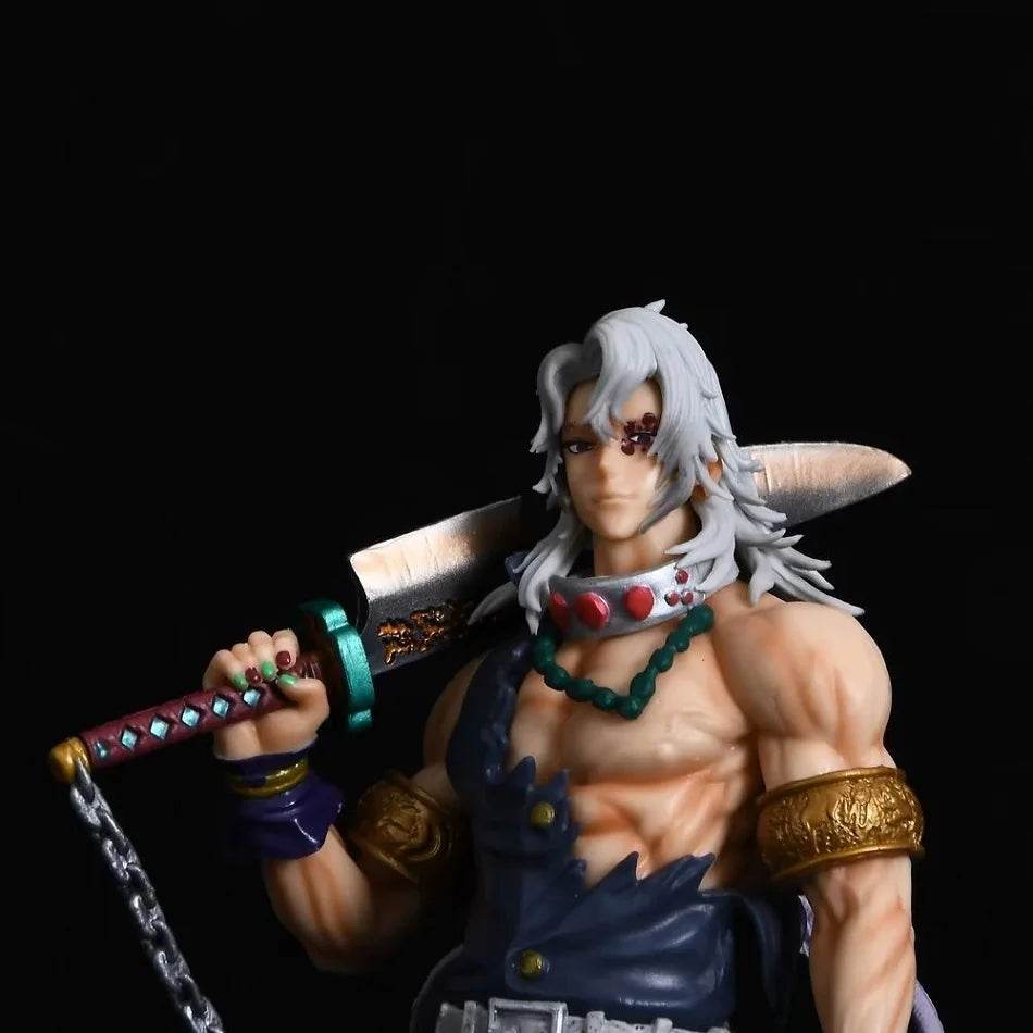 28-30cm Anime Demon Slayer Figure Kibutsuji Muzan Kamado Tanjirou Action Figure Model PVC Toy Peripheral Collection decoration