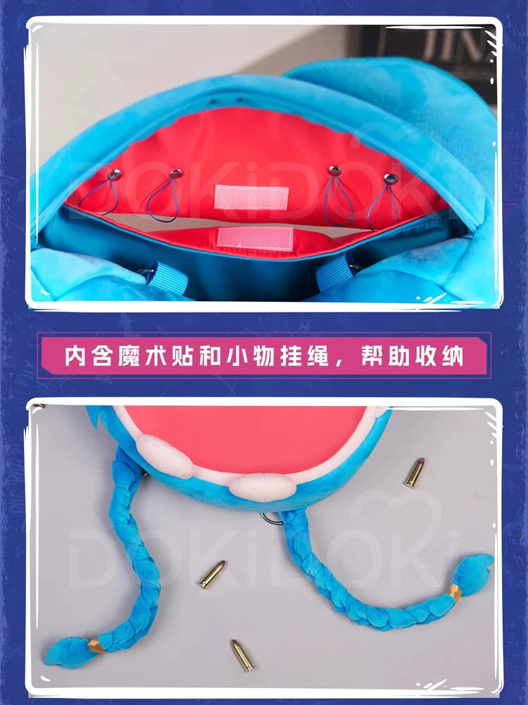 【Official】Jinx Cosplay Bag Anime Arcane Cosplay WakuWaku LOL  Jinx Cosplay Itabag Christmas LOL Jinx Merch