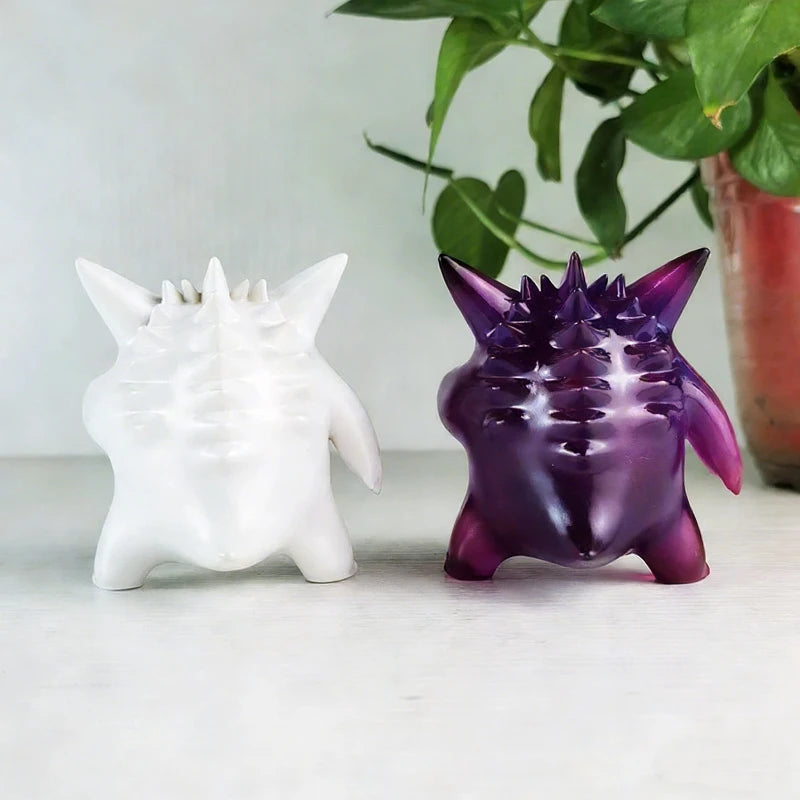 9cm Pokemon Kawaii Funny Gengar Tongue Out Action Figure Pocket Monsters Collect Doll Anime Model Toy Car Ornament Surprise Gift