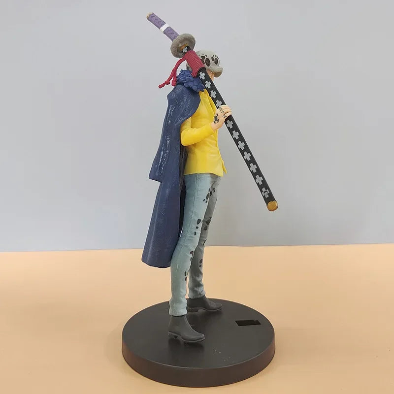Anime One Piece Figure Trafalgar D Water Law Pvc Collection Action Figure Model Dolls Toys Gift
