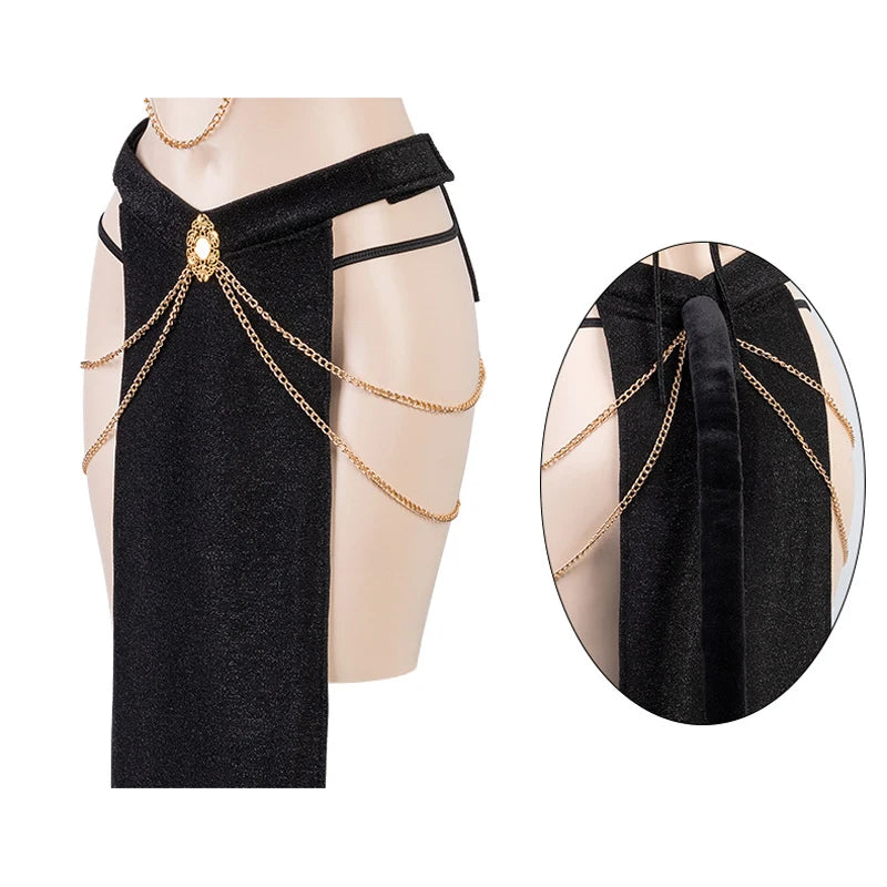 AniLV 2023 Women Movie Egypt Queen Uniform Costume Girl Anime Chain Skirt Outfits Costumes Cosplay