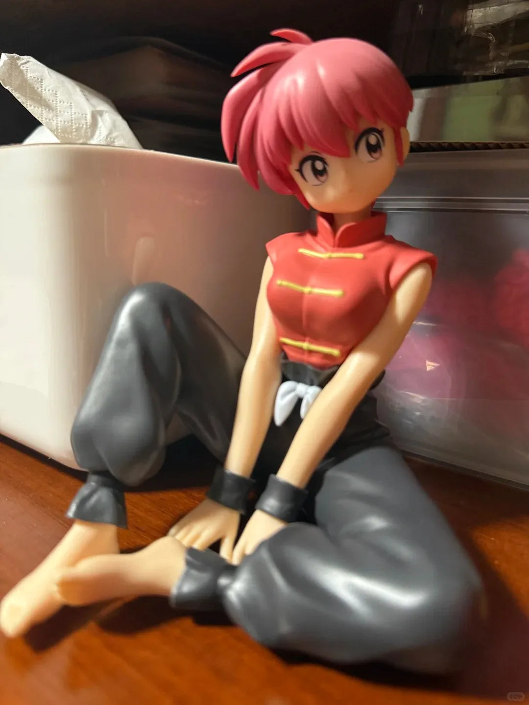 In Stock Original BANDAINAMCO BANPRESTO Ranma 1/2 Relax Time Shampoo Tendou Akane Ranma PVC Figure Model Collector Birthday Gift