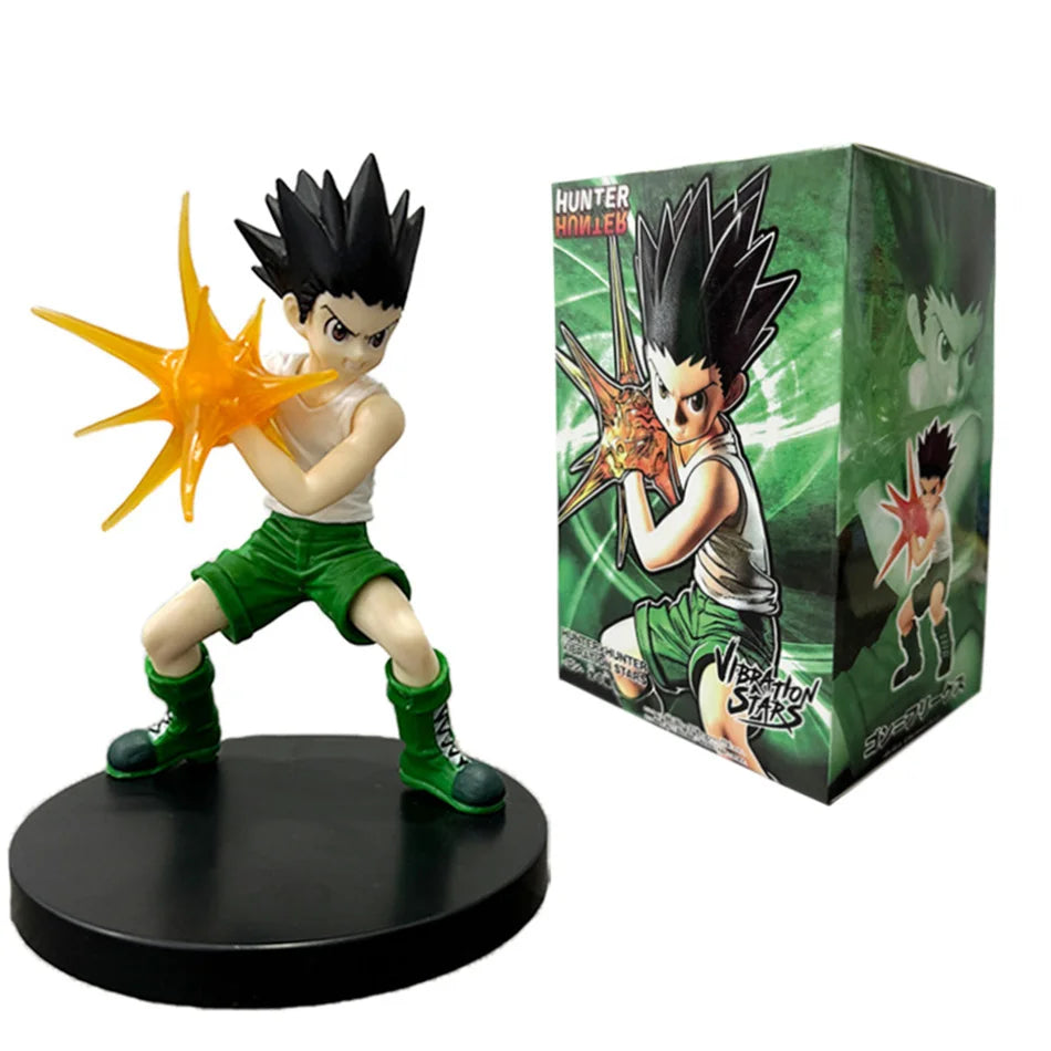 Anime HUNTER×HUNTER Killua Zoldyck GON·FREECSS Chrollo Lucilfer Figure PVC Model Collection Ornament Toy Doll Gifts In Stock