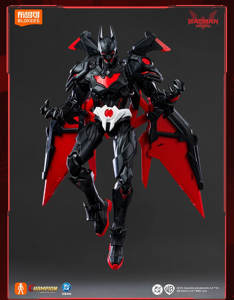 Blokees Heroes Harley Quinn Nightwing Batman Beyond Champion Class Figure Batman Toy Collectible Desktop Assemble Display Gift