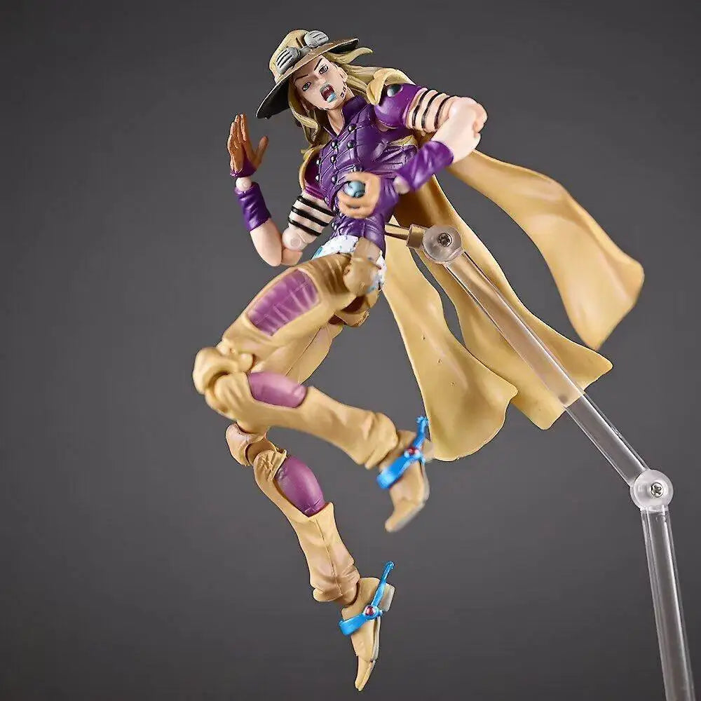 16cm Jojo'S Bizarre Adventure Julius Caesar Zeppel Pvc Figure Action Doll Model Decorat Statue Collection Toy Birthday Gift
