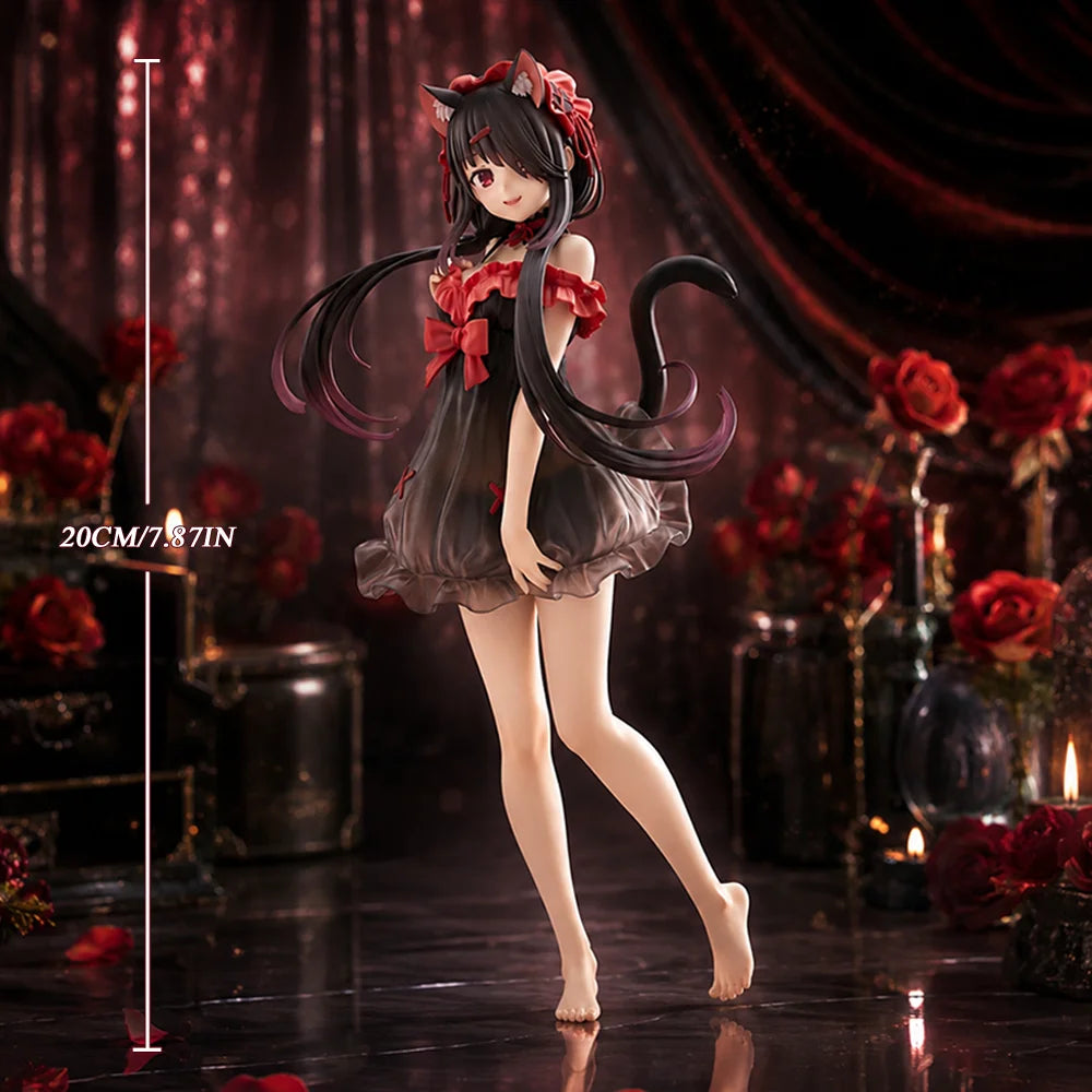 1pc Dark Demon Maid Figure Model, Anime Atmosphere Desk & Car Decor Collectible Statue, Ideal Gift for Birthdays & Holidays.