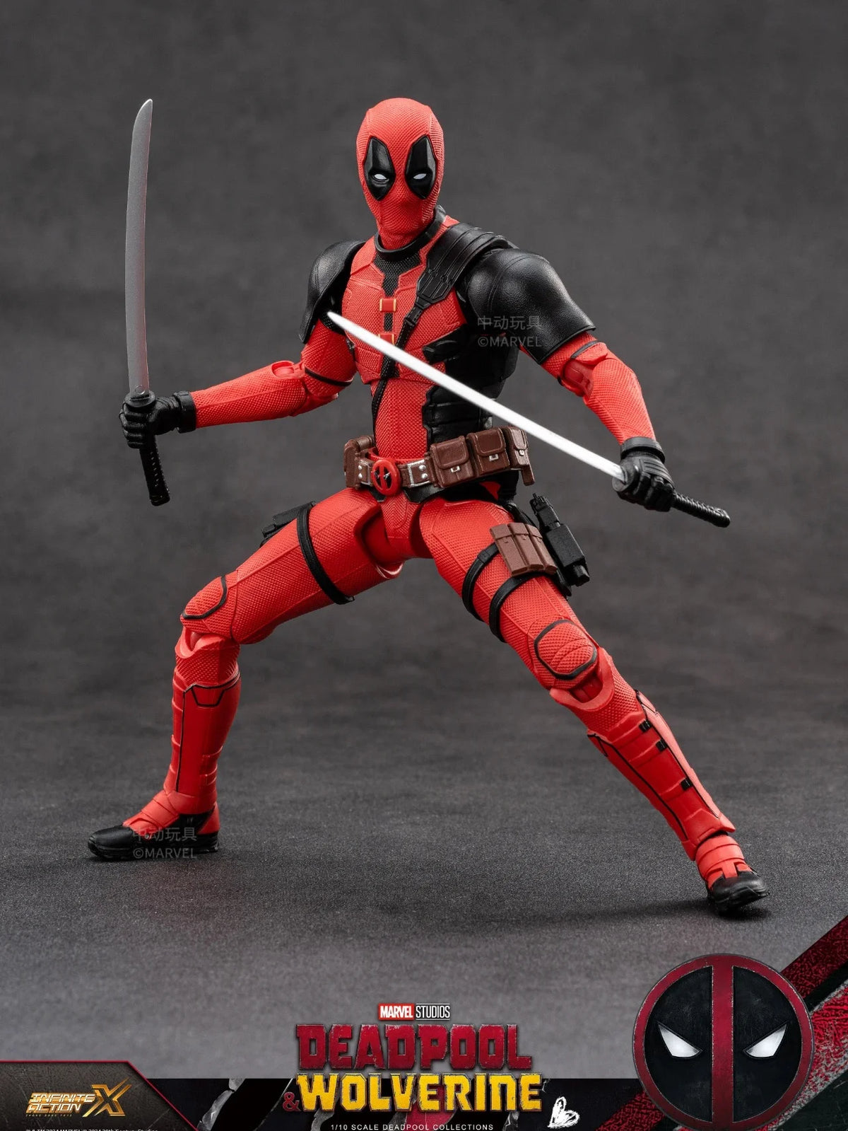 2024 Deadpool & Wolverine 1/10 Action Figure ZD Original X-Men Dogpool Wilson Model Movie SHFiguarts Toys for Kids Doll Gift