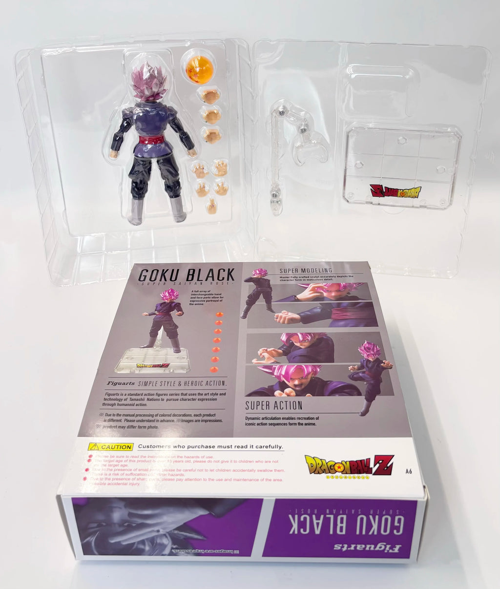 Bandai Dragon Ball Super Collectible Figure - Saiyan Large Pink Hair Zamasu Action Figure Model Ideal Gift for Fans