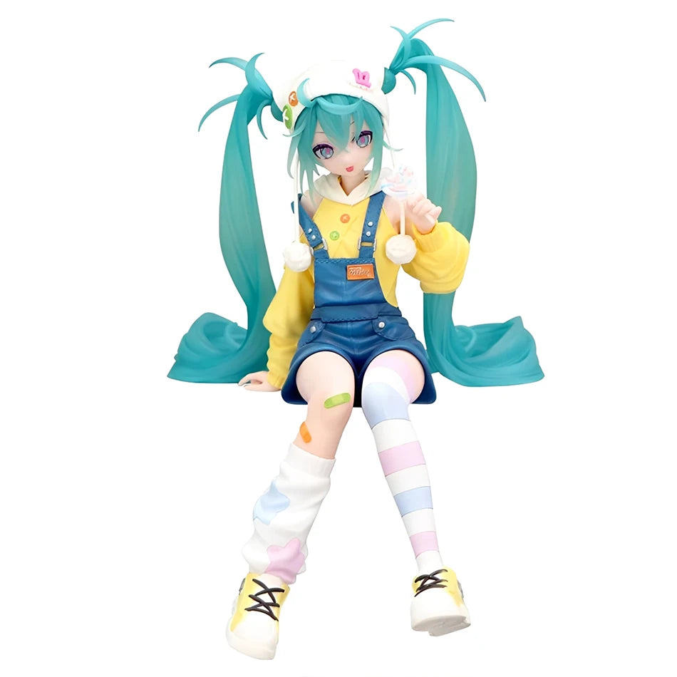 Hatsune Miku Figure Bauhinia Flower Sour Berry Candy Hatsune Miku Anime Beautiful Goddess Figure Tabletop lovely Decorations Toy