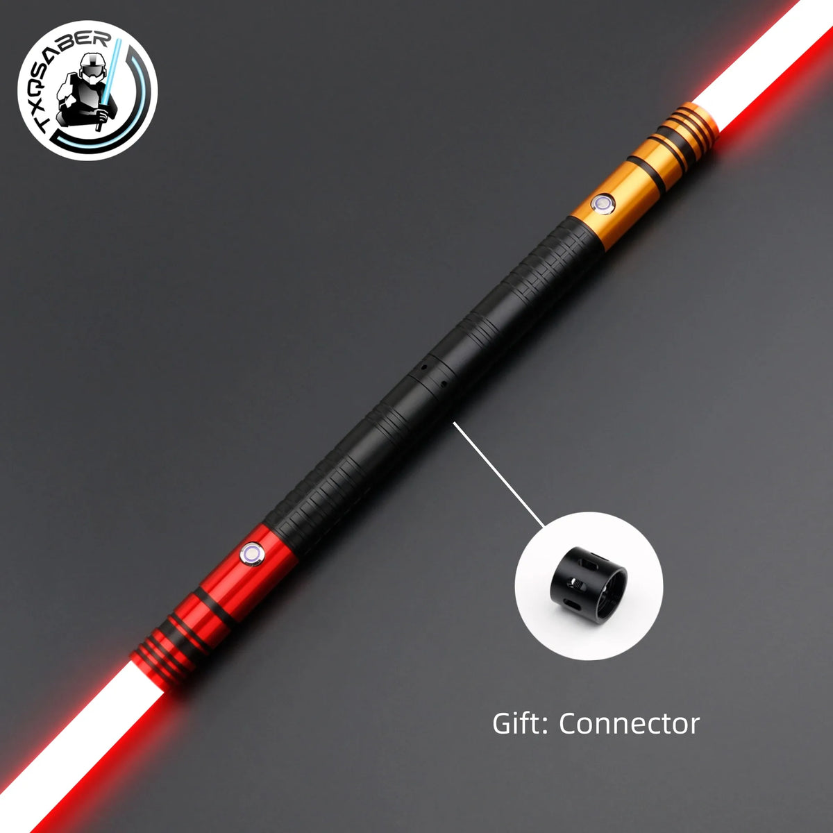 TXQSABER Double-edged A01 Heavy Dueling 12colors Combat Jedi Saber Sword Blaster Luminous Toy Cosplay Gesture Control