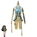 Anime Cleo De Role Play Nile Sexy Women Cosplay Costumes Wig Props Blue Vest Pants Outfit Set Party Daily Stage Carnival