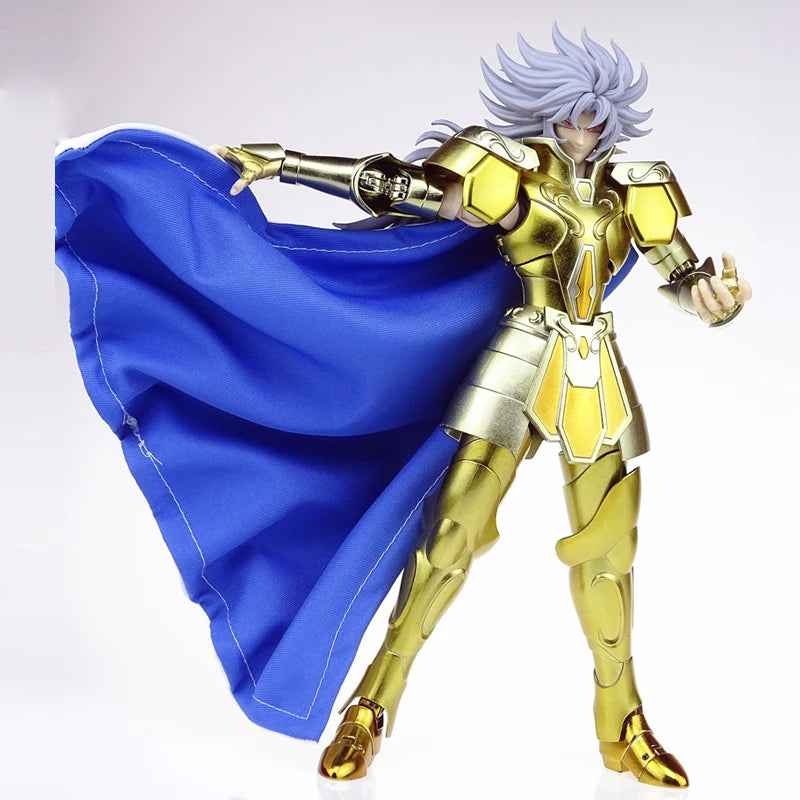 MST Saint Seiya Myth Cloth Aquarius Camus Leo Aiolia Capricorn Shura Gemini Saga Kanon Plus 3.0 Gold Knights of Zodiac Figure