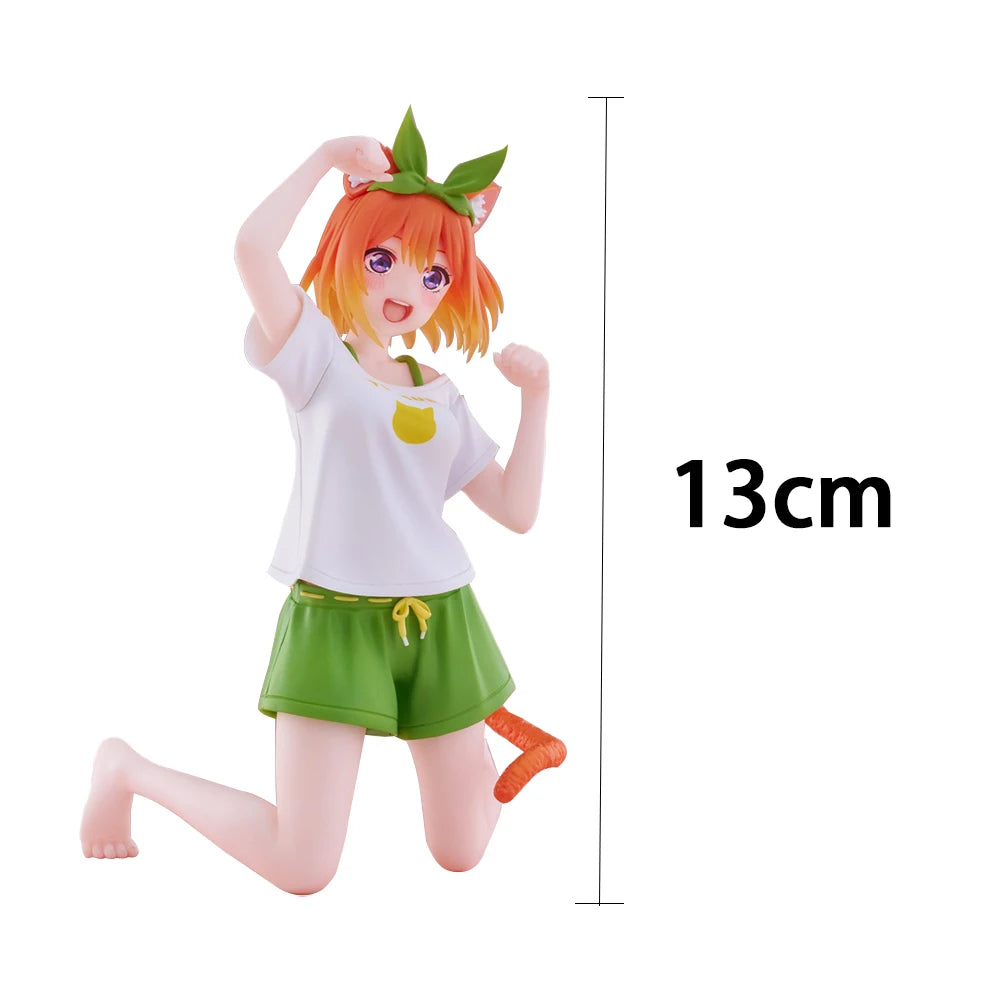 Anime Nakano Miku figure Nakano Miku Nakano Nino action figure Nakano Miku Nakano Nino figurine Model Toy Collection Statue Gift