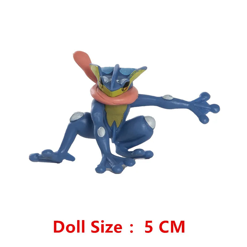 Pokemon Cartoons Anime Figure Pikachu Charmander Eevee Squirtle Cosplay Toys Model Figure Collection Dolls Birthday Gift