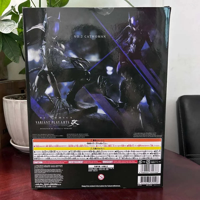 PLAY ARTS The Dark Knight Rises Catwomen Bane Bruce Wayne Joker Action Figure Selina Kyle Model Toys Collection Doll Desk Decor