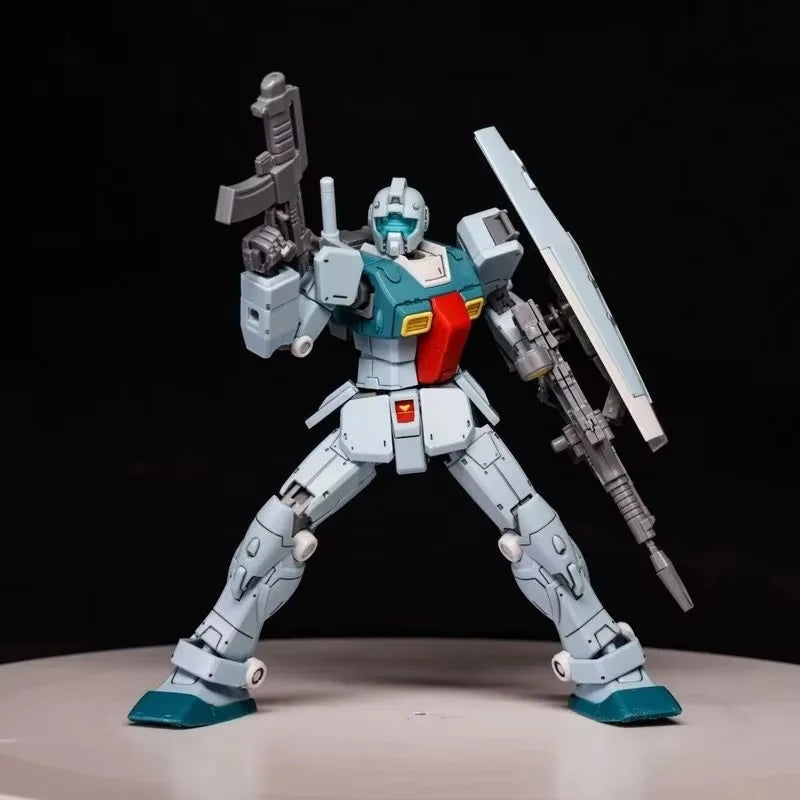 GK HG 1/144 Cucuruz Doan's Island Gm Sleggar Mecha Assembly Model Kit Action Figures Desktop Decoration Doll Collectible Toys