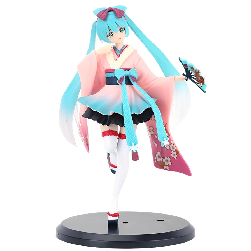 Hatsune Miku Figure Bauhinia Flower Sour Berry Candy Hatsune Miku Anime Beautiful Goddess Figure Tabletop lovely Decorations Toy