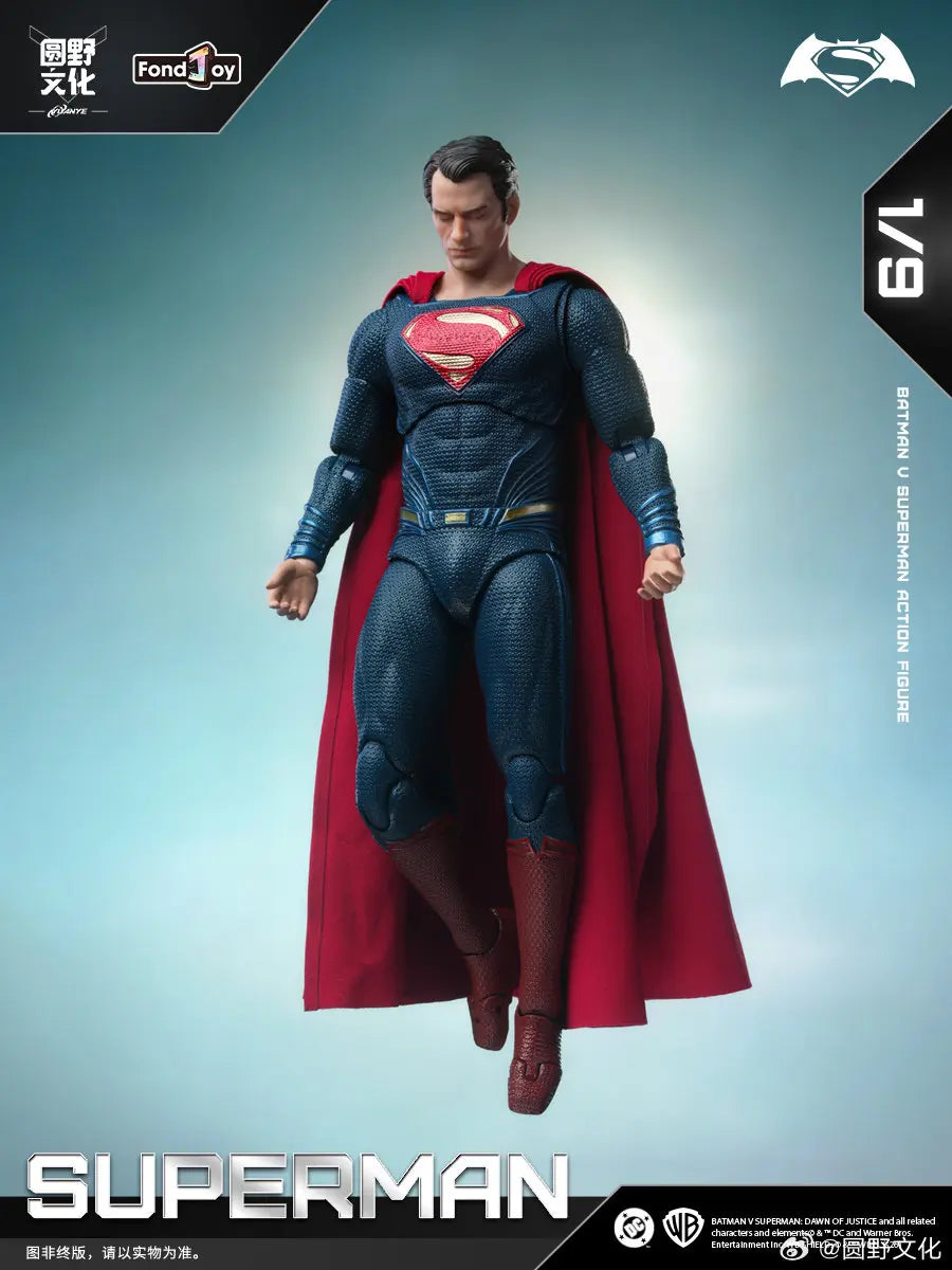Original Fondjoy David Corenswet Superman Action Figure 1/9 New SupermanFigure PVC Joint Movable Collection Model Toys Gift