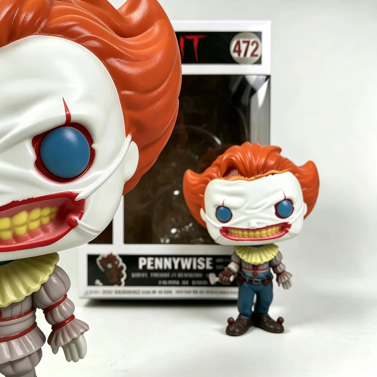 Halloween Horror Pop Style Figure Set 6Pcs Joker Pennywise Chucky Scary Clown Collectible Party Decor Gift