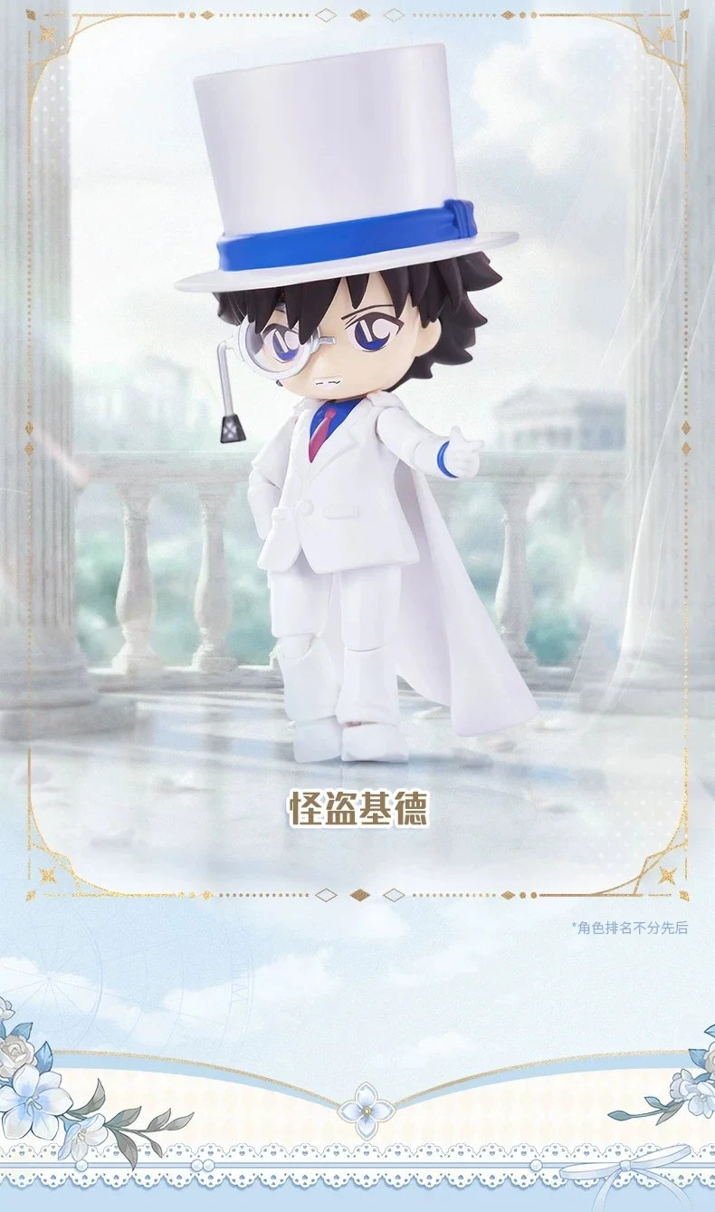 In Stock BLOKEES Detective Conan Encounter Q Series 30th Anniversary Kaito Kid BJD Figure Collectible Model Ornament Toy