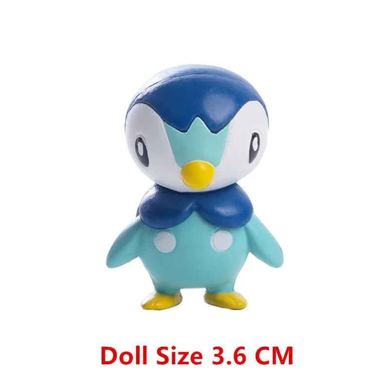 Pokemon Cartoons Anime Figure Pikachu Charmander Eevee Squirtle Cosplay Toys Model Figure Collection Dolls Birthday Gift