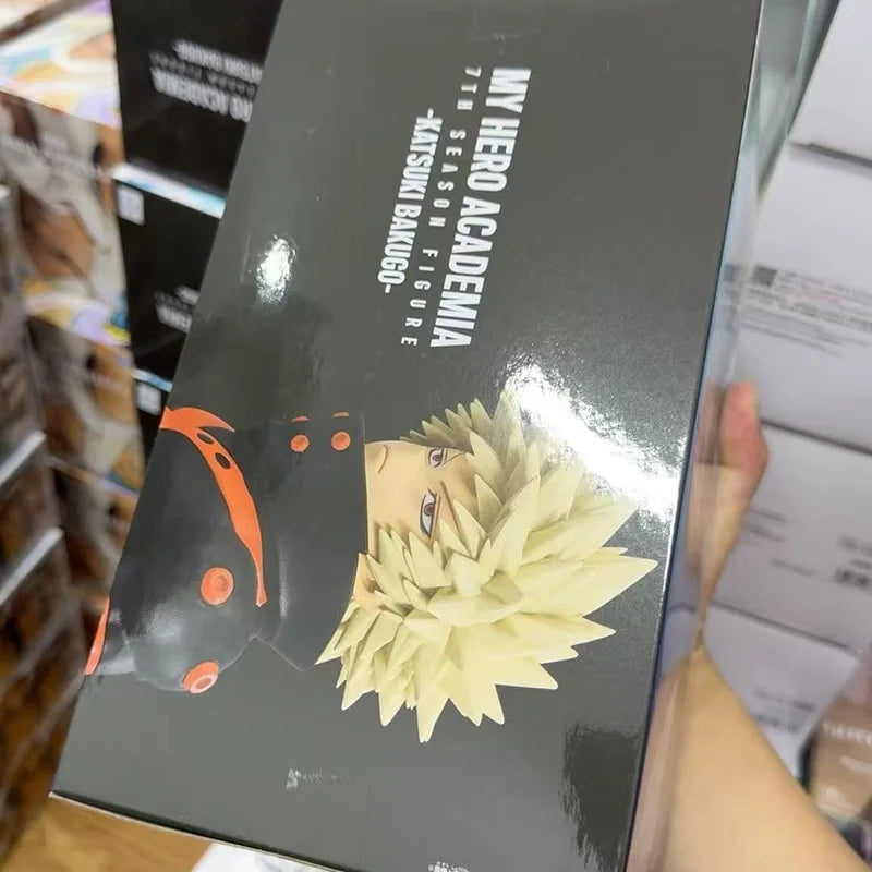 Original Bandai BANPRESTO My Hero Academia 7TH SEASON FIGURE Katsuki Bakugo Figure Anime Model Genuine Boxed Toy