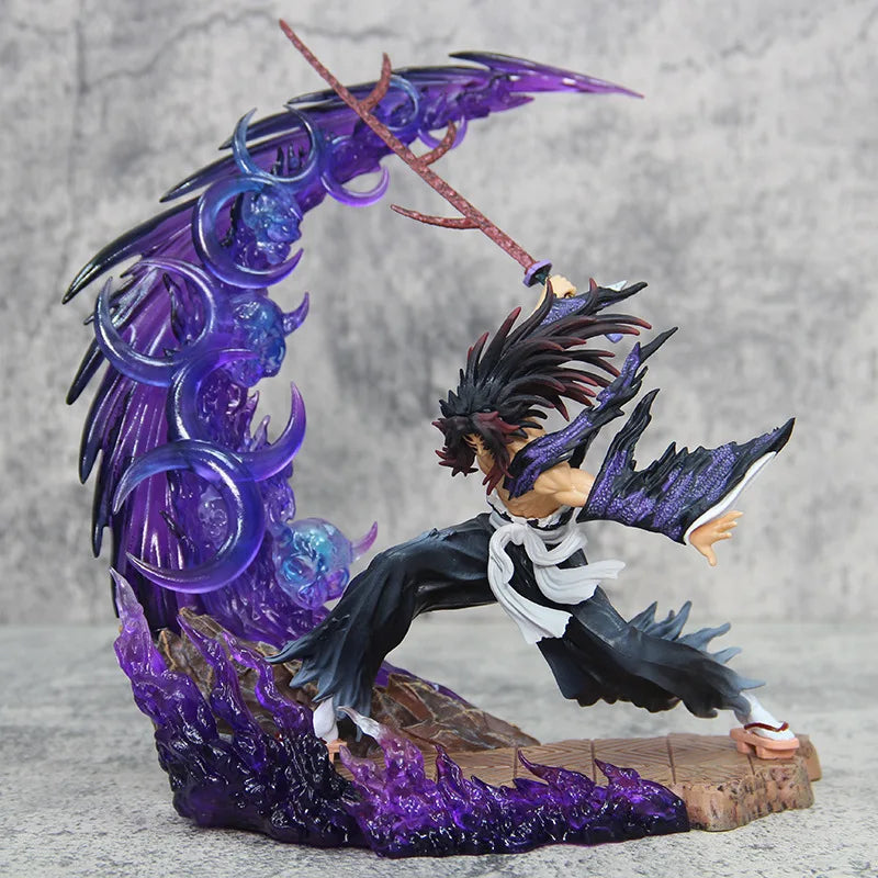 【In-Stock】Ghost Slayer Gk Battle Black Death Mou Battle Ji Guoyuan One Light Edition Model Ornament Statue Handmade Wholesale