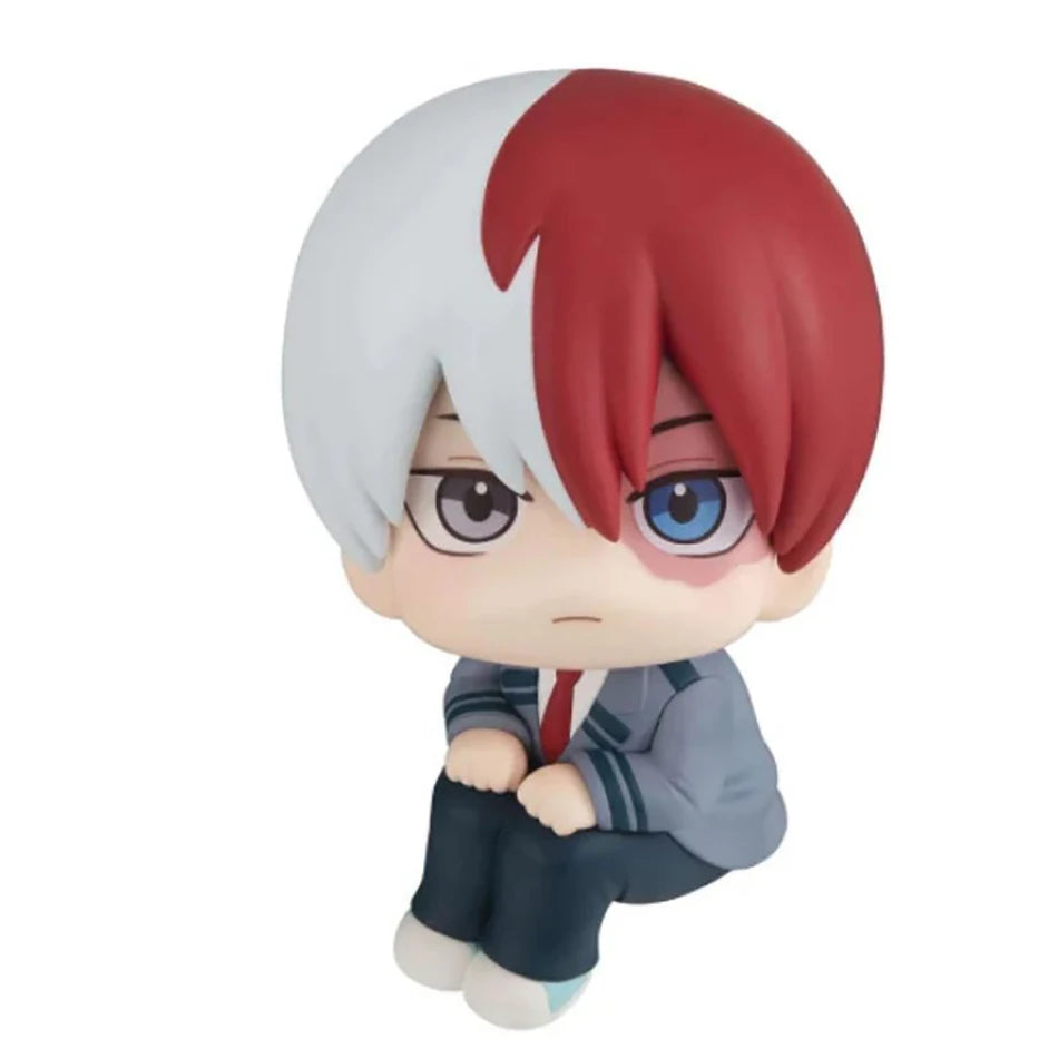 Hot My Hero Academia Bakugou Katsuki Midoriya Izuku Todoroki Shouto Toga Himiko Anime Figure PVC Collectible Model Toys Kid Gift