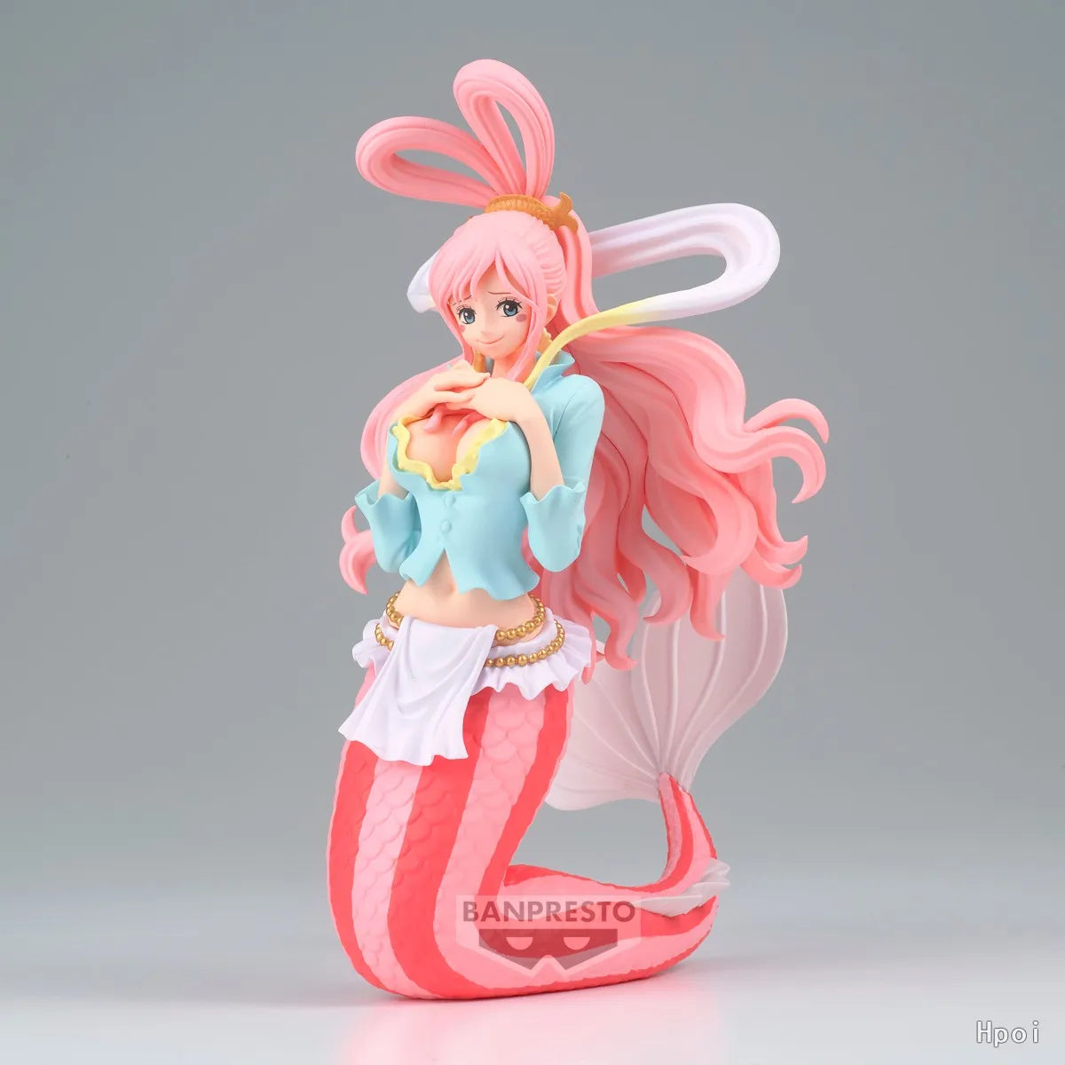 16CM Anime One Piece GLITTER&GLAMOURS Shirahoshi Figure Mermaid Princess Scene Model Toy Doll Aciton Figure Desktop