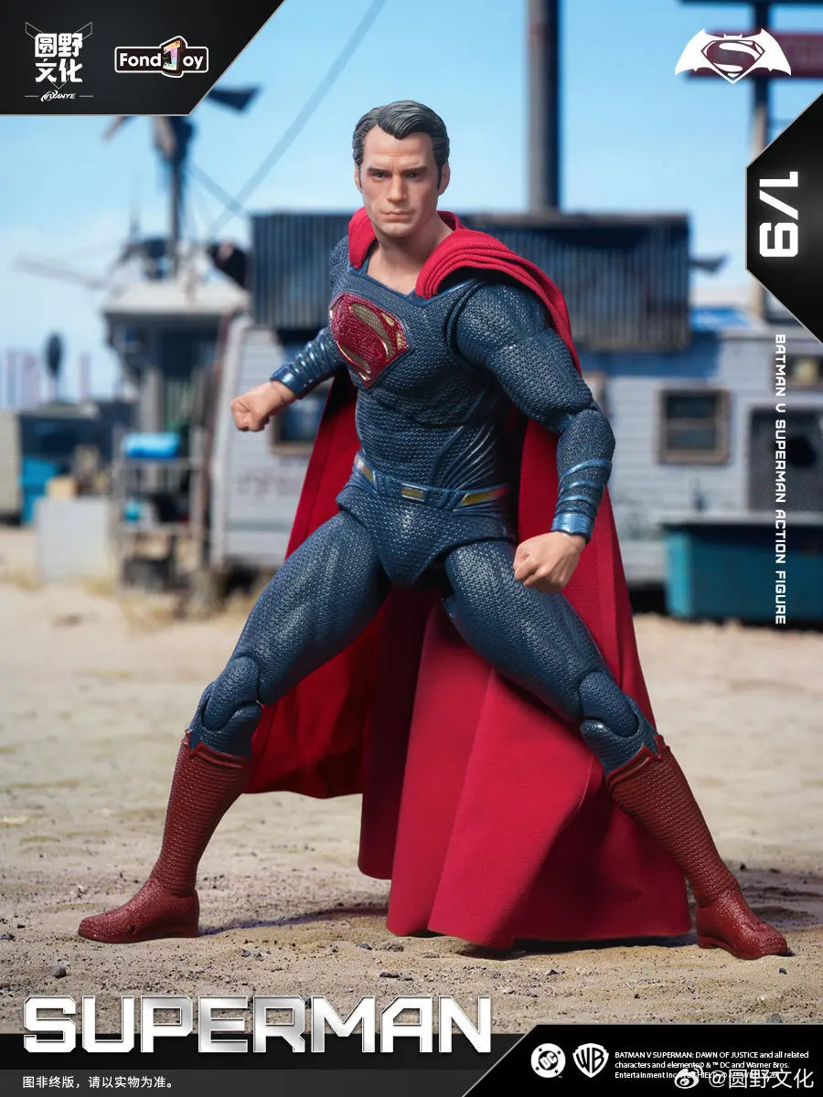 Original Fondjoy David Corenswet Superman Action Figure 1/9 New SupermanFigure PVC Joint Movable Collection Model Toys Gift
