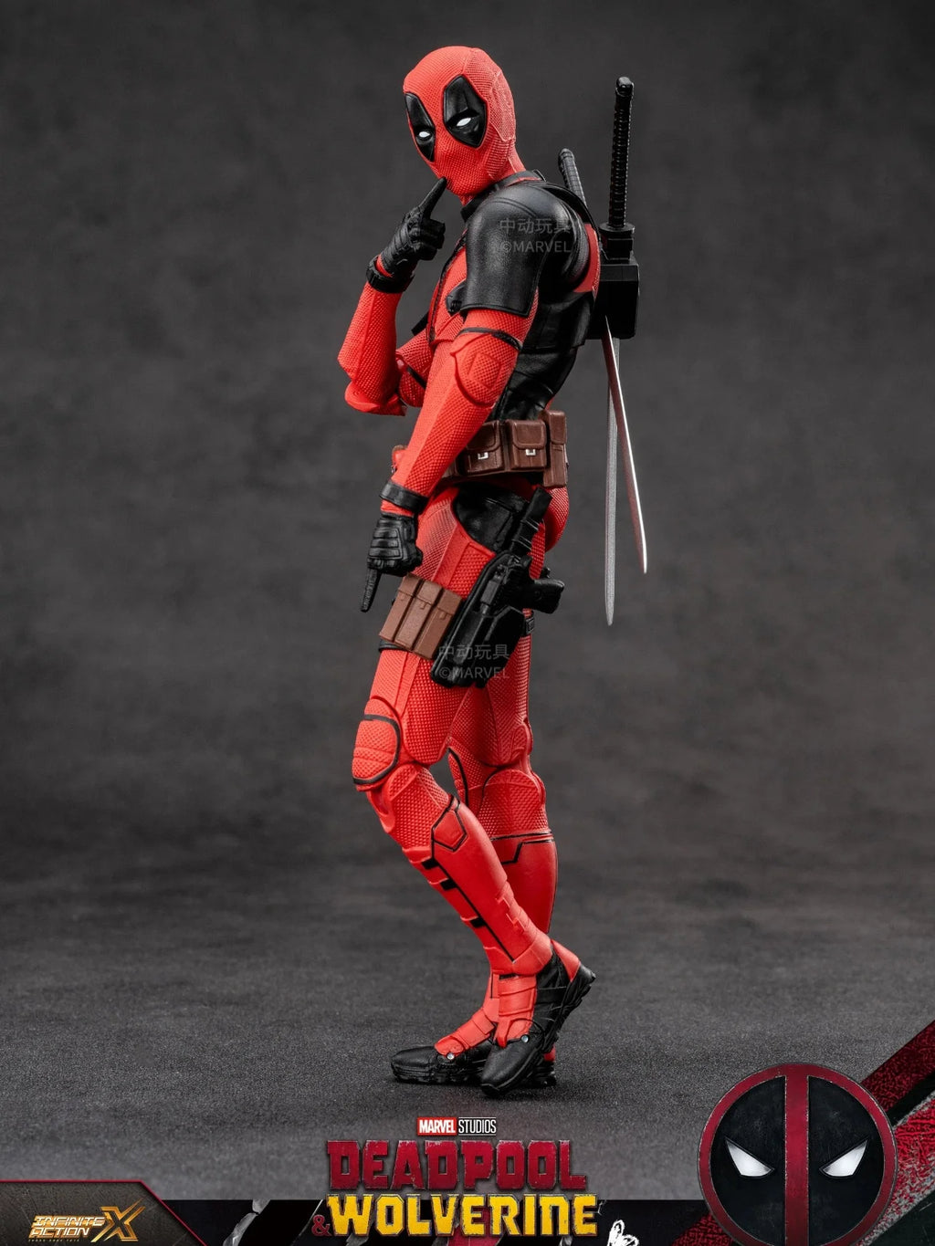 2024 Deadpool & Wolverine 1/10 Action Figure ZD Original X-Men Dogpool Wilson Model Movie SHFiguarts Toys for Kids Doll Gift
