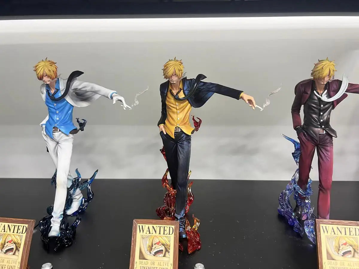 One Piece Sanji Anime Figure Fashion Show Sanji Figurine Pvc Model Statue Doll Decoration Collection Ornaments Toys Gift