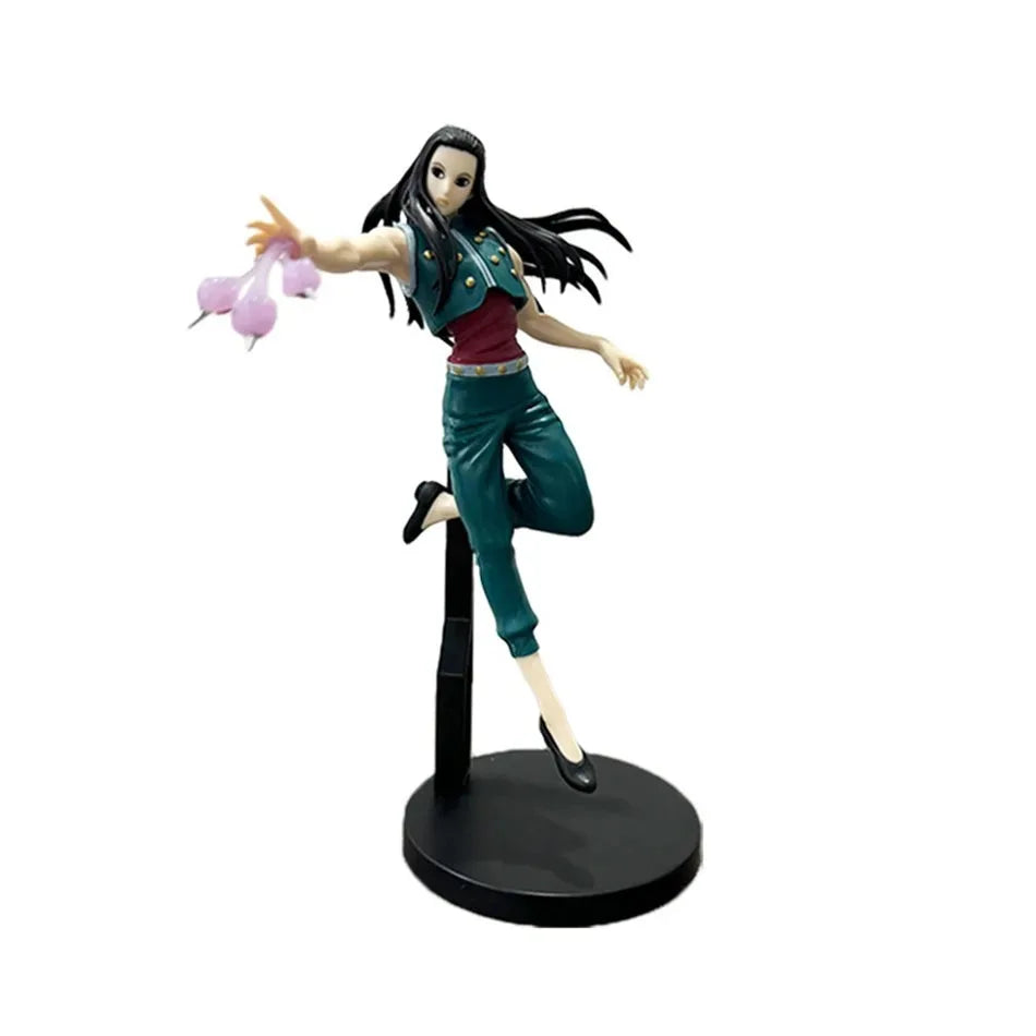 Anime HUNTER×HUNTER Killua Zoldyck GON·FREECSS Chrollo Lucilfer Figure PVC Model Collection Ornament Toy Doll Gifts In Stock