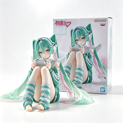 13CM Anime Hatsune Miku Action Figures Holiday Memories Game Ver Figure Anime Figurines Model Toy Gift Desktop Decoration