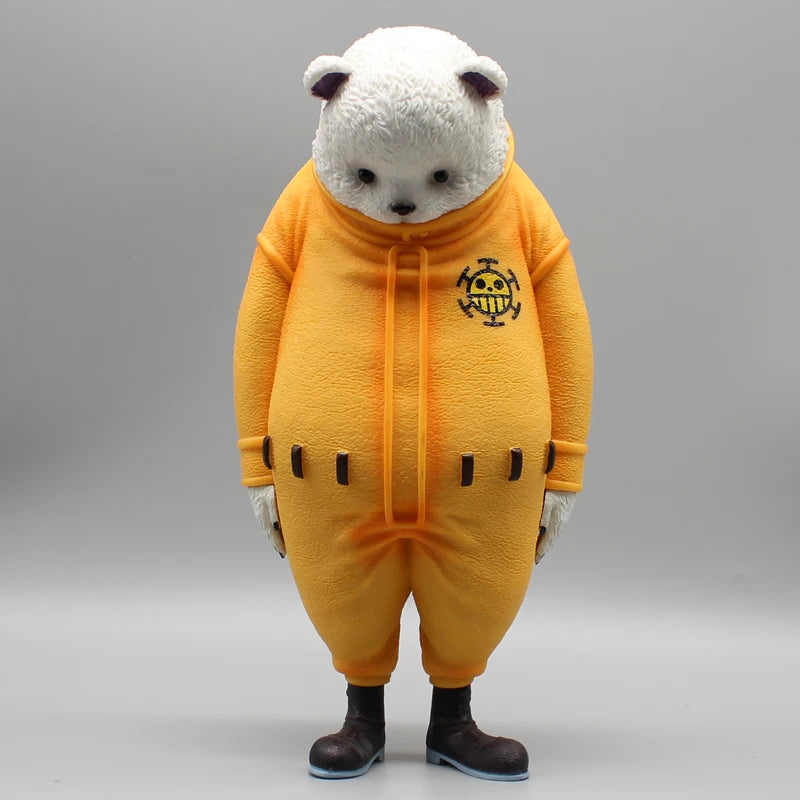 24.5cm Anime One Piece Bepo Figure Kawaii Silent Decadent Bear Manga Statue Pvc Action Figurine Collectible Model Toy Gift
