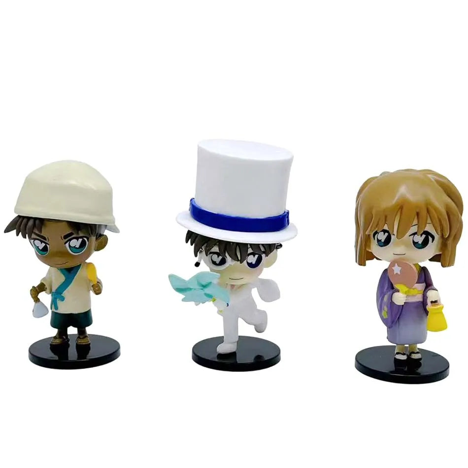 Genuine Detective Conan Gashapon Toys Kuroba Kaito Furuya Rei Akai Shuichi Matsuda Jinpei Action Figure Ornament Toys