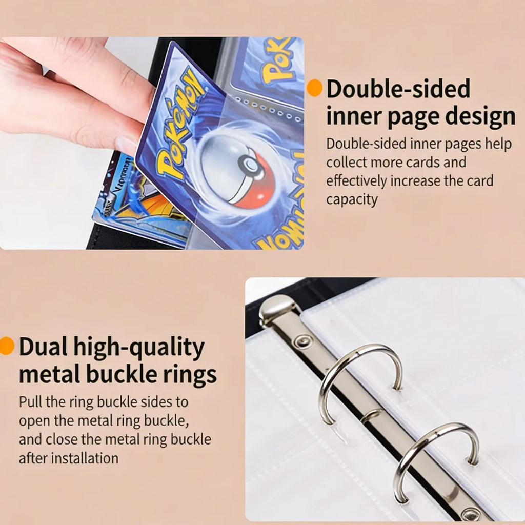 400pcs/900pcs Anime Dragon Ball Vegeta Folder Binder card Holder Game Cards Album Book Collection Cards Storage bag Kids Gifts