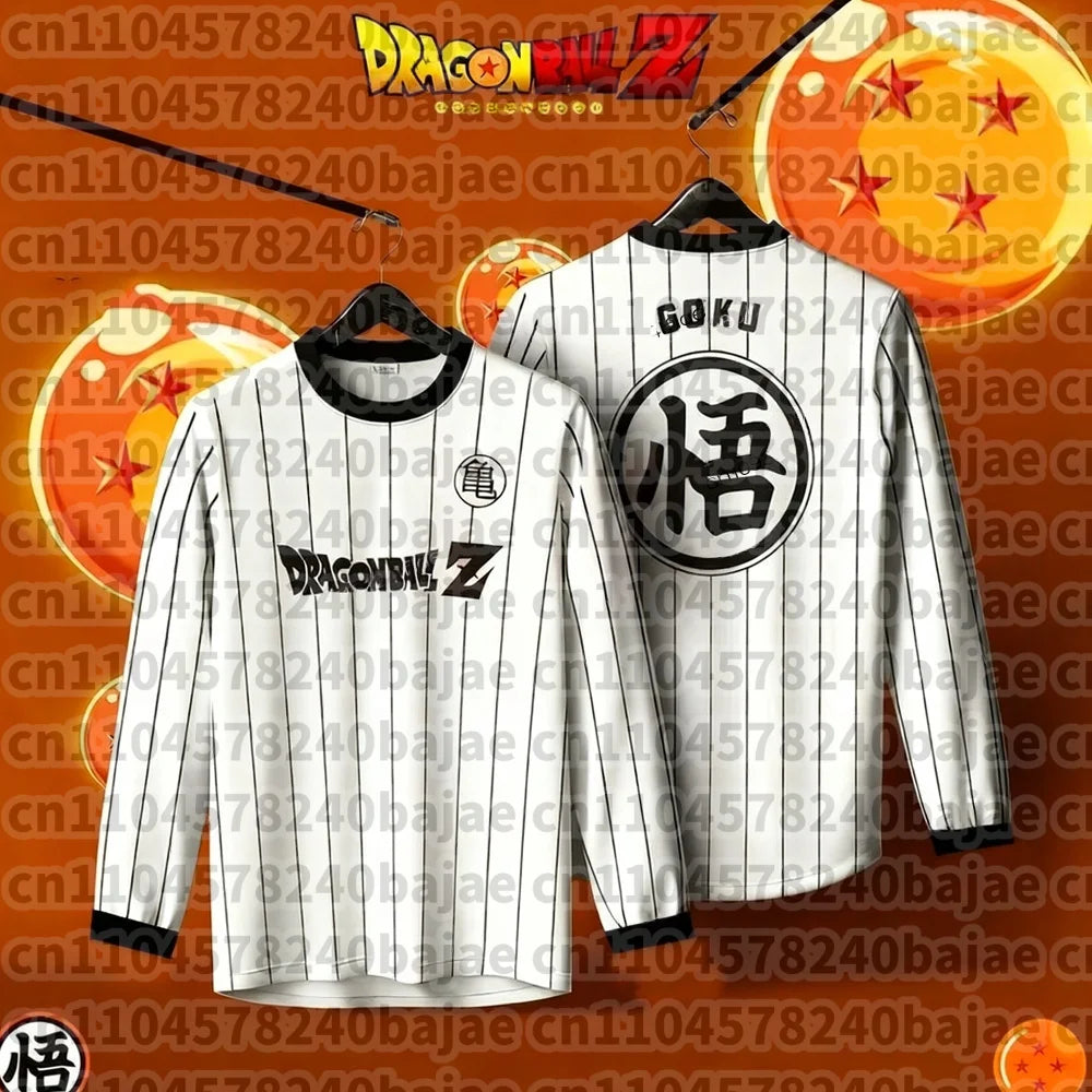 2026 Japanese Anime Dragon Ball Z Son Goku 3D Adult Mens/Womens Autumn/Winter Long Sleeve T-Shirt Kids Cartoon Long Sleeve Tops