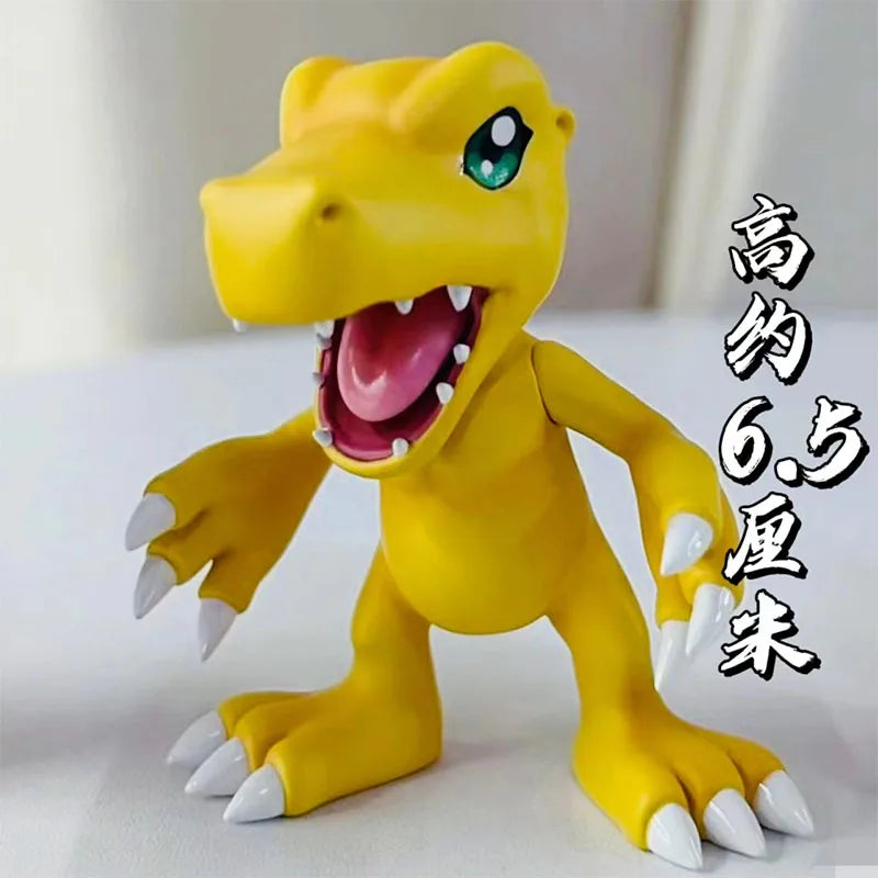 12cm Digimon Anime Figures Gk Greymon Agumon Figurine Cute Gabumon Pvc Action Figure Collectible Model Decoration Toys Gift Kids
