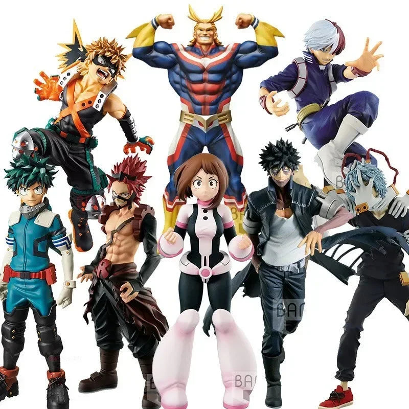 My Hero Academia Blind Box Anime Action Figure Shoto Bakugou Deku All Might Lucky Blind Box Large Figure Anime Fans Gift