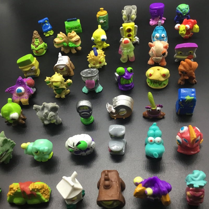 New Arrival 10pcs/lot Anime 3D Trash Figure Ugly Garbege Pack Soft Monster Model Toy Collectible Gift for Young Man Wholesale