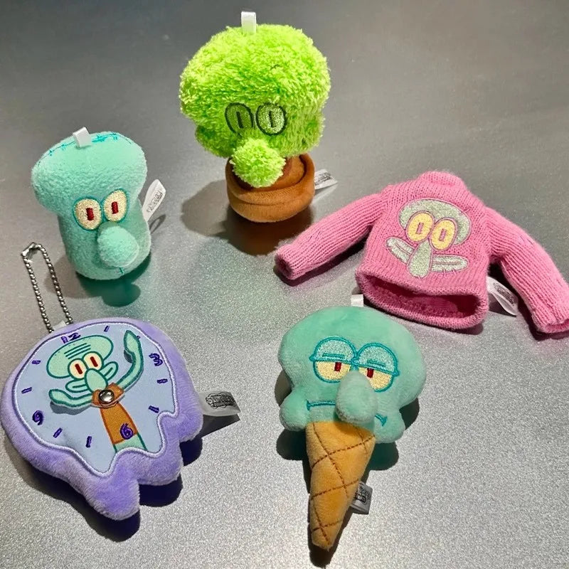 Official Licensed Spongebob Bikini Bottom Blind Bagdoll Fridge Magnet Cute Anime Figure Kawaii Birthday Pendant Gift Home Decor