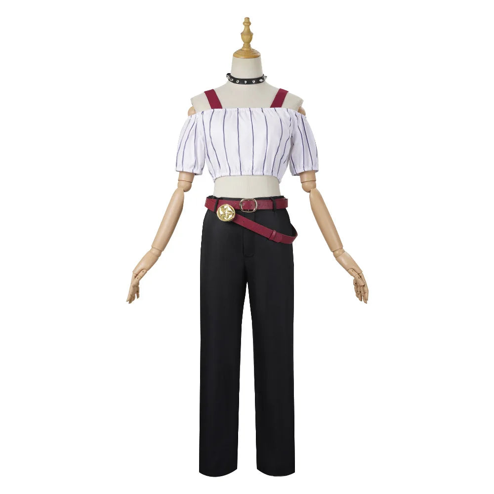 Anime Jujutsu Kaisen Culling Game Kirara Hoshi Cosplay Women Adult Movie JJK Execution Style Halloween Costume for Woman Girl