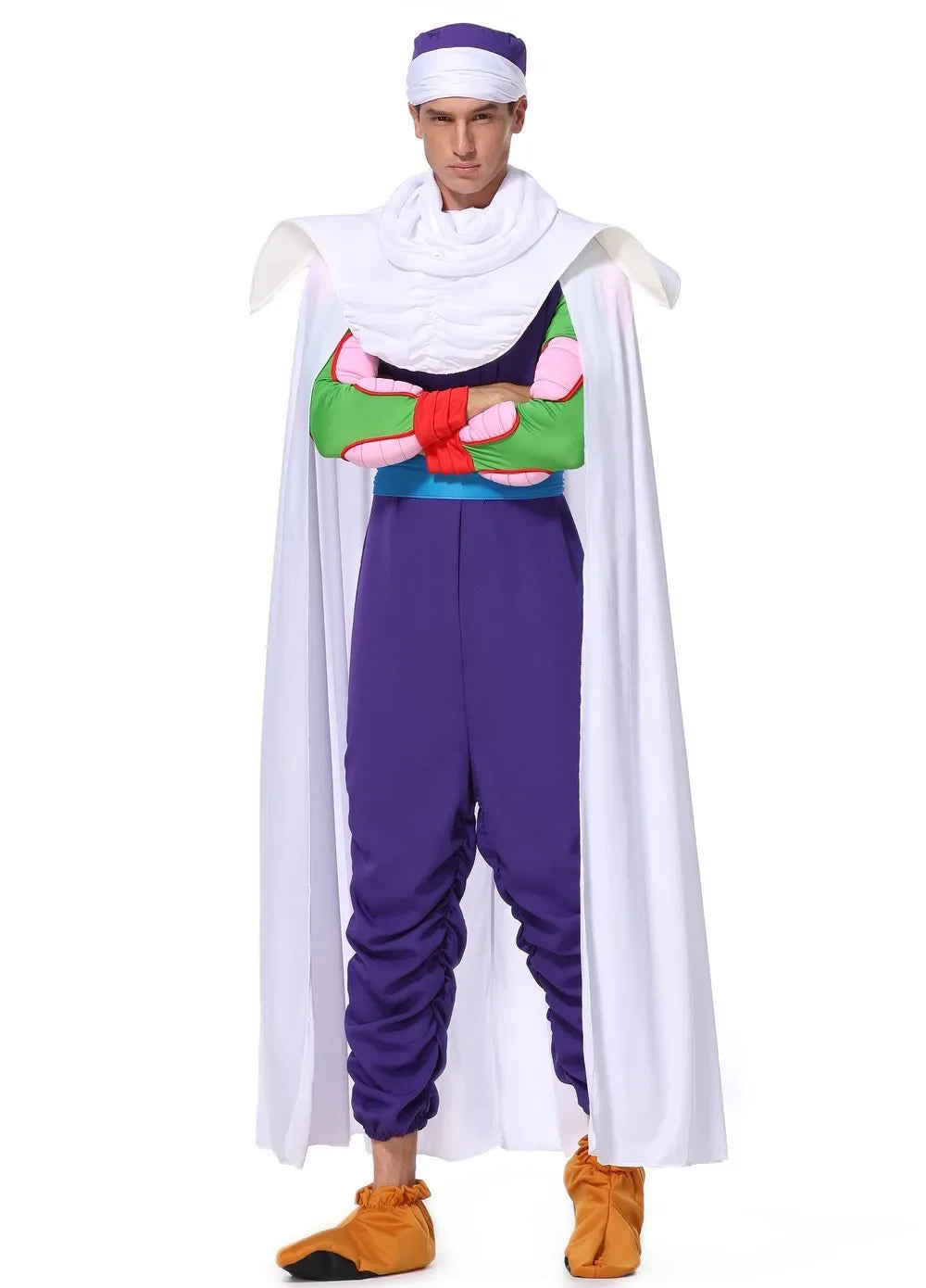 Anime Adult Suits Son Goku and Piccolo Cosplay Costume Son  Anime Superheroes Jumpsuit Role Play Dress Up
