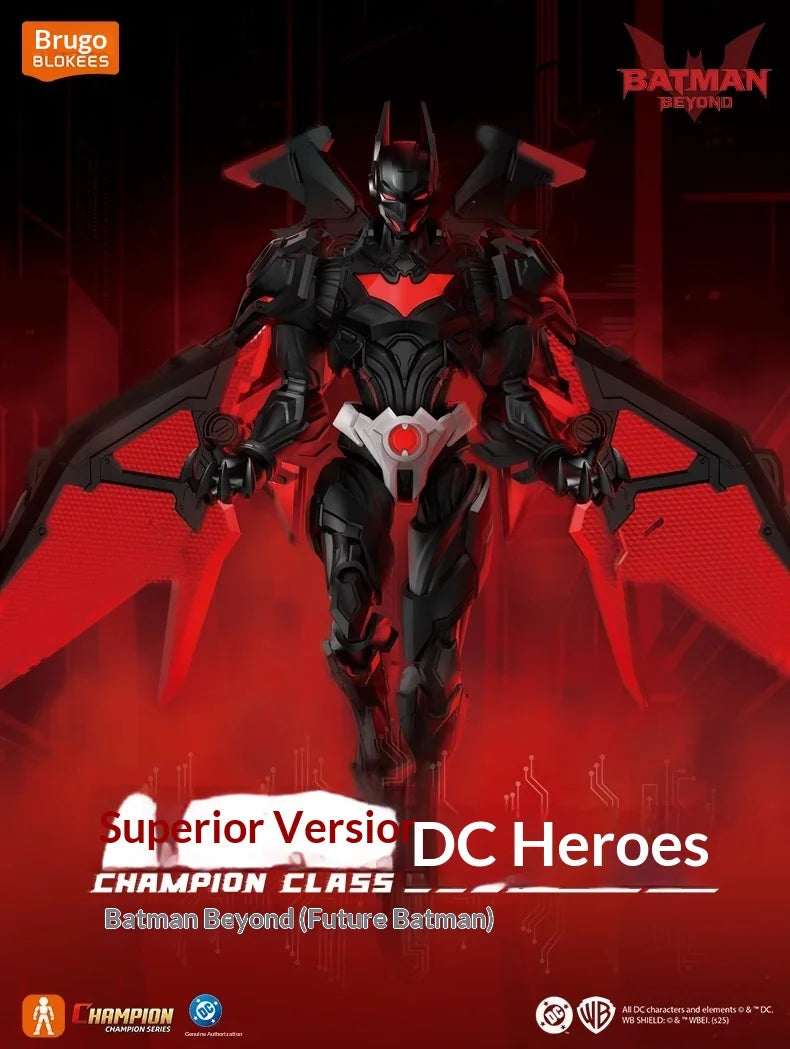 Blokees Dc Universe Champion Class Building Model Kit Superman Harley Quinn Nightwing Batman Beyond Diy Collectible Action Figur